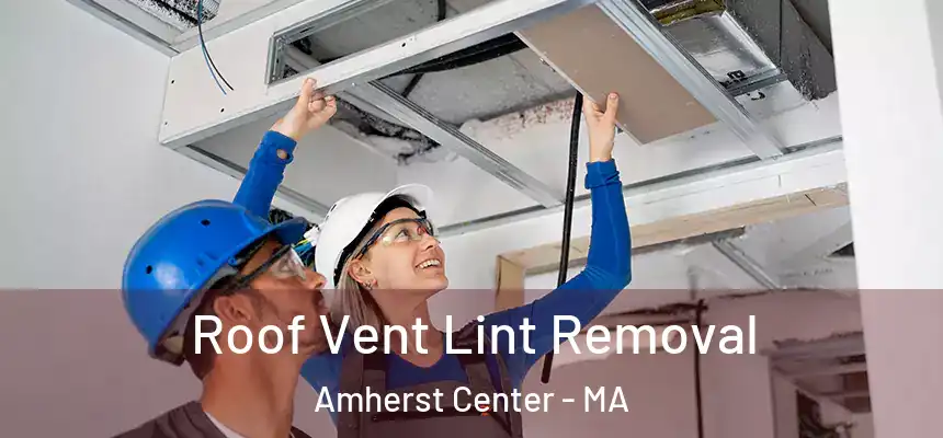  Roof Vent Lint Removal Amherst Center - MA