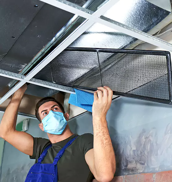 Professional Air Duct Pollen Cleaning in Amherst Center, MA